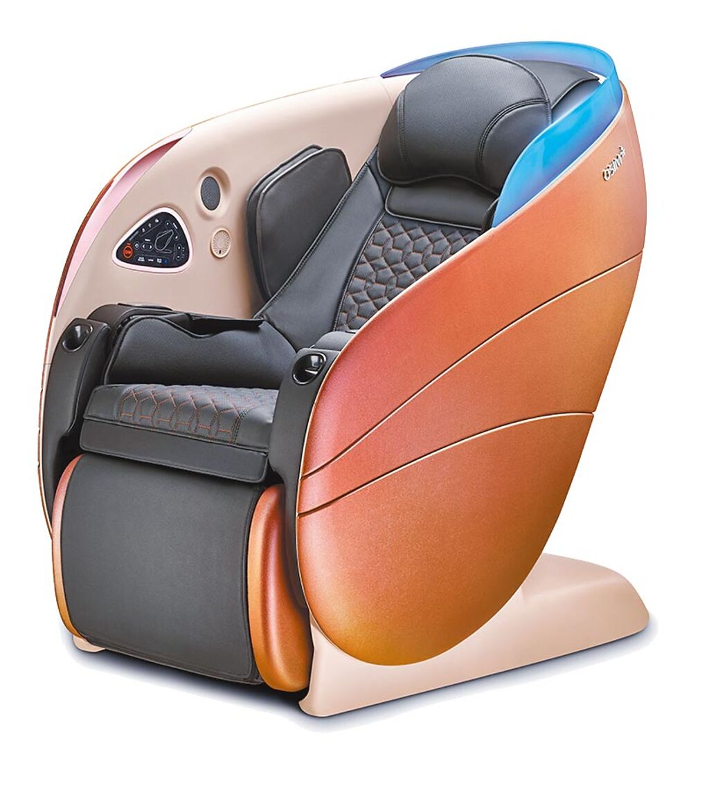 SOGO忠孝館/復興館OSIM uDream Pro 5感養身椅，新色登場，原價25萬8000元、預購價21萬8000元。（SOGO提供）
