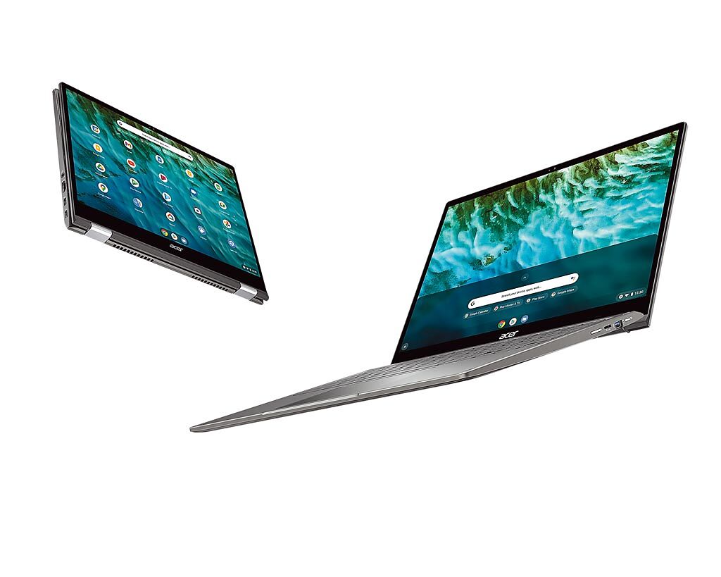 宏碁今年推出了4款全新Chromebook筆電，不管是學生以及商務人士都適合。（宏碁提供）