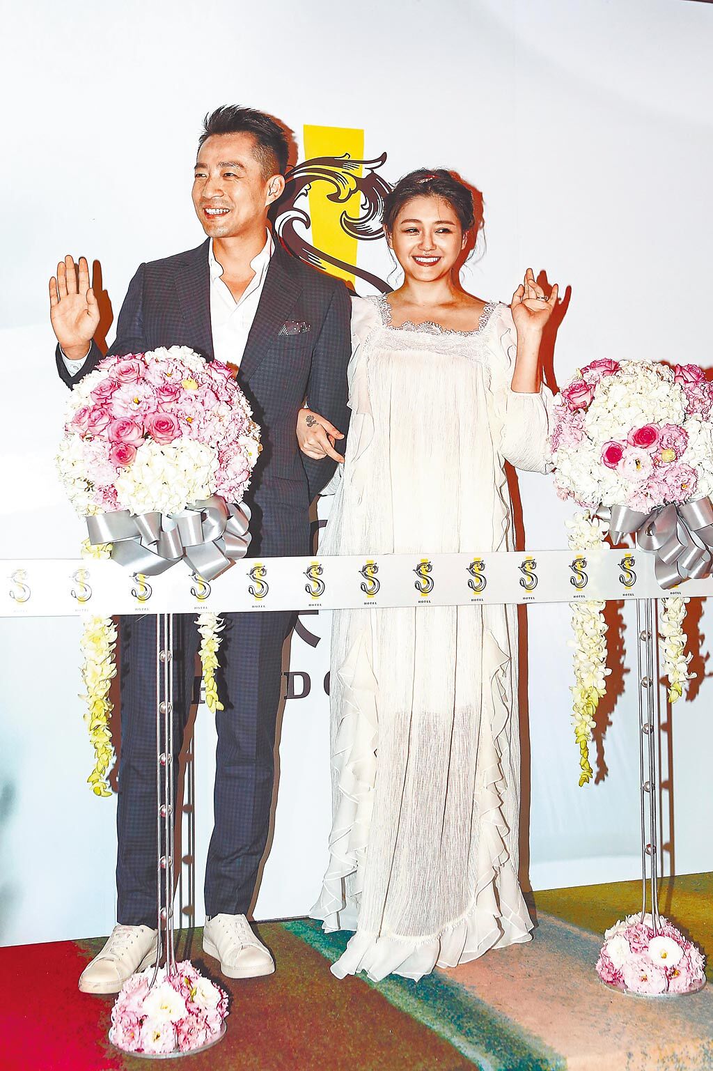 大S（右）與老公汪小菲驚傳婚變。（資料照片）