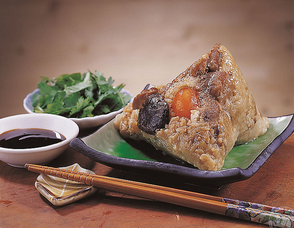 品香肉粽(圖片：台南市政府觀光旅遊局提供)