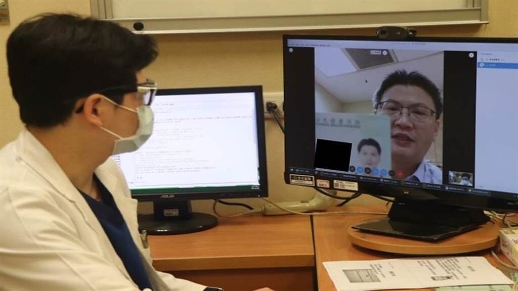 長庚醫院推出視訊問診，減少患者到醫院感染風險。（圖／長庚醫院提供）