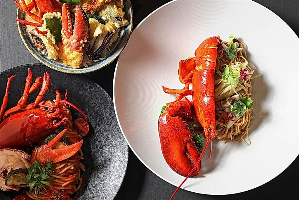 台北晶華酒店搶宅食商機推出「加拿大龍蝦季」，5款肥美龍蝦料理限期優惠。（圖／台北晶華酒店）