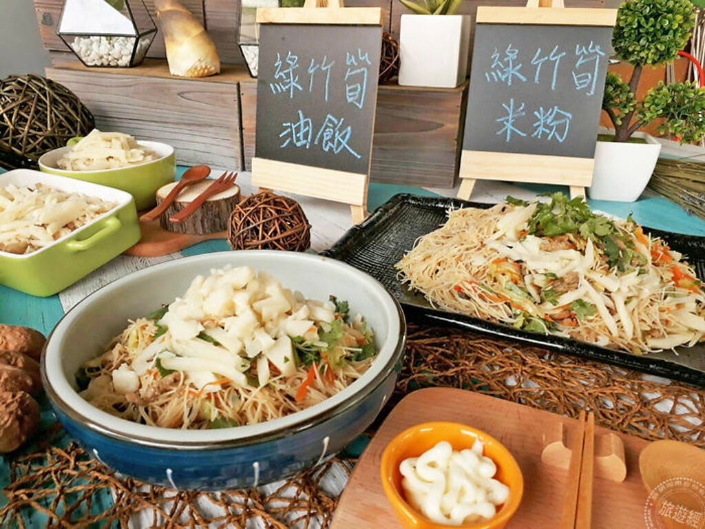 綠竹筍料理 (圖片/臺北市政府產業發展局提供)
