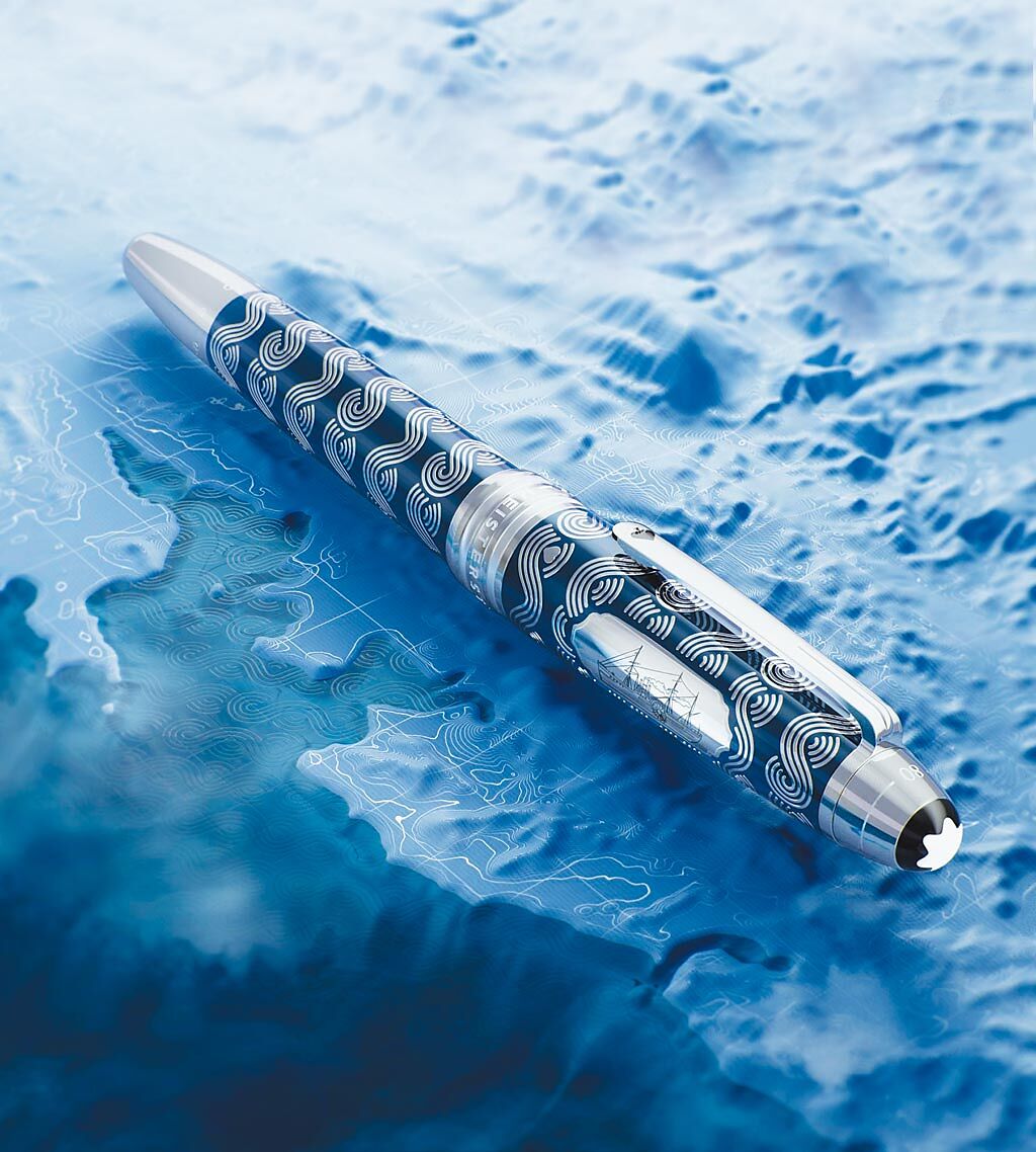 萬寶龍大師傑作系列環遊世界80天Solitaire Le Grand鋼筆，6萬4100元。（MONTBLANC提供）
