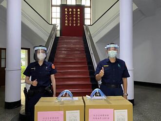 玖壹壹挺中市警方抗疫 捐1000防護面罩向警察致謝