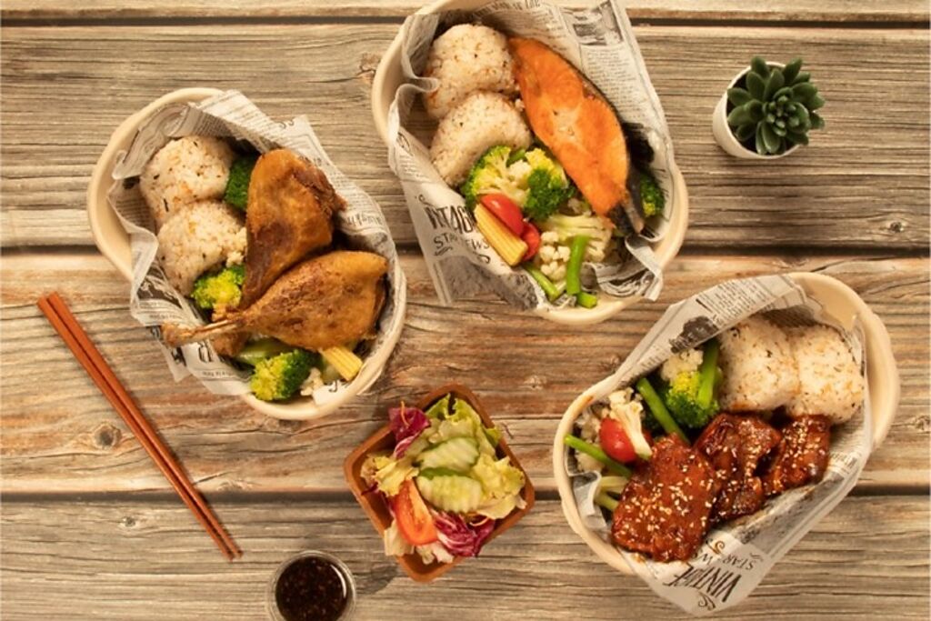 ▲煙波花蓮館-慕拉西餐廳推出三款200元外帶餐盒。　圖：煙波國際觀光集團╱提供