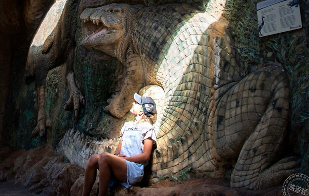 里弗斯利世界遺產展示著豐富的史前遺跡，遊客會親眼看到許多哺乳動物化石和爬行動物化石。(圖片：昆士蘭旅遊及活動推廣局提供)