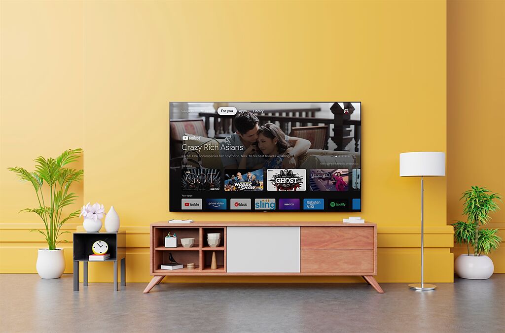 Sony BRAVIA XR系列支援最新Goolge TV，全新介面更貼近使用者觀看習慣；擁有目前智慧電視系統中最豐富的應用程式資源，支援中文語音搜尋，只要開口就能快速查找喜愛的影音內容。（Sony提供／黃慧雯台北傳真）