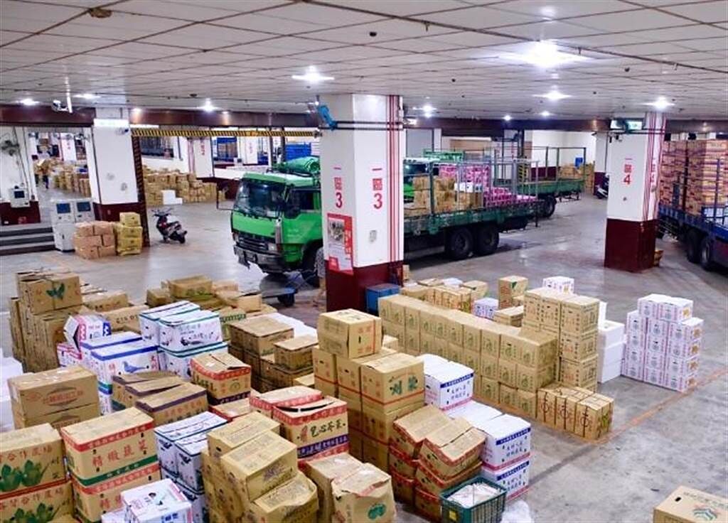 台北農產運銷公司爆發群聚感染，至今已18人確診。(本報資料照片)