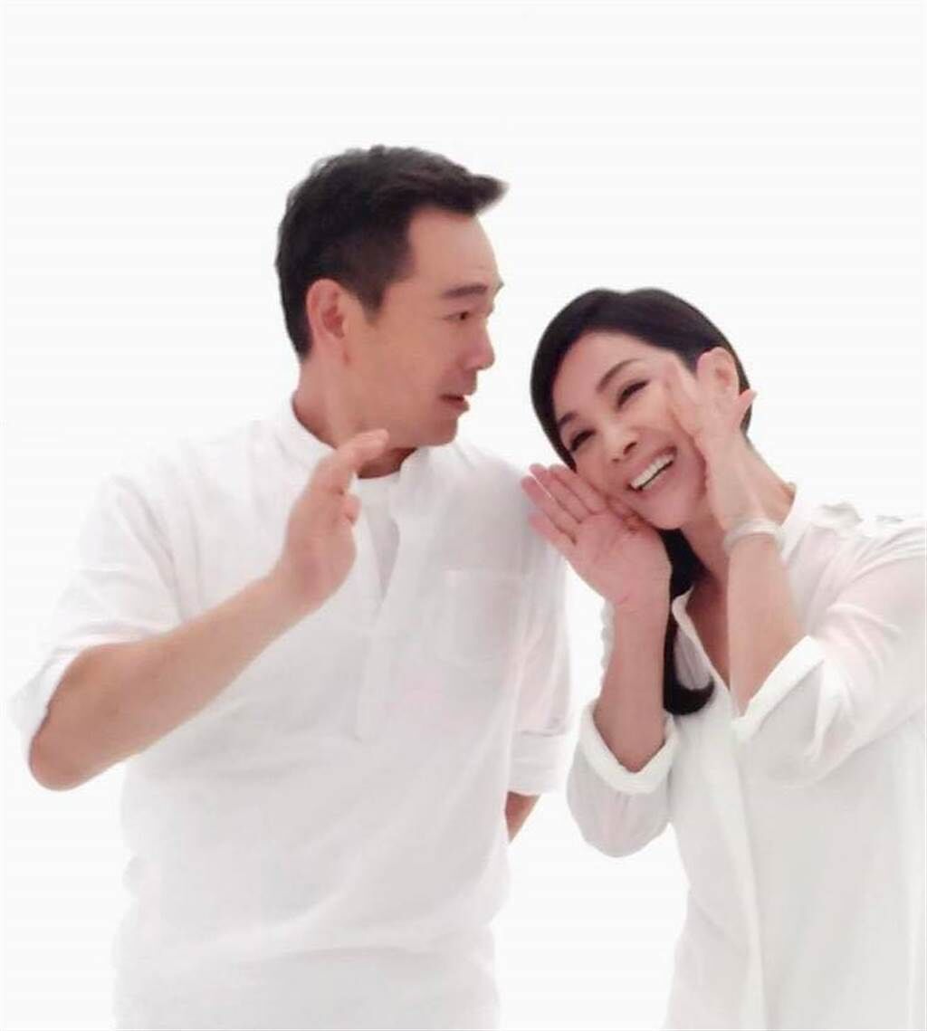 陳美鳳和張晨光是許多觀眾喜歡的螢幕情侶。（圖／翻攝自陳美鳳臉書）