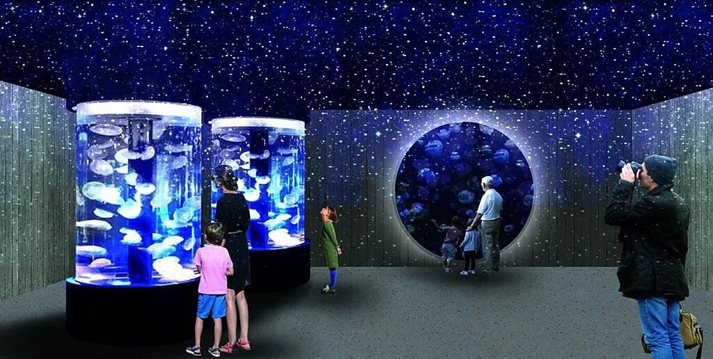 國立海洋科技博物館於潮境公園打造智能海洋館。（國立海洋科技博物館提供／陳彩玲基隆傳真）