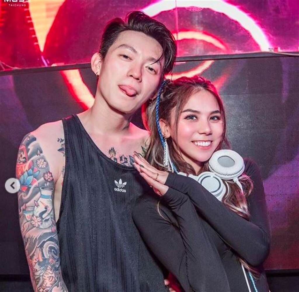 DJ湯宇是蕾菈第一個公開認愛的男友。（圖／翻攝自IG）