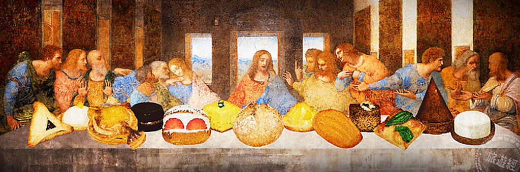 午後·藝術展】主題下午茶：李奧納多·達文西的傑出畫作《最後的晚餐》之Supper (晚餐) (圖片：飯店業者提供)