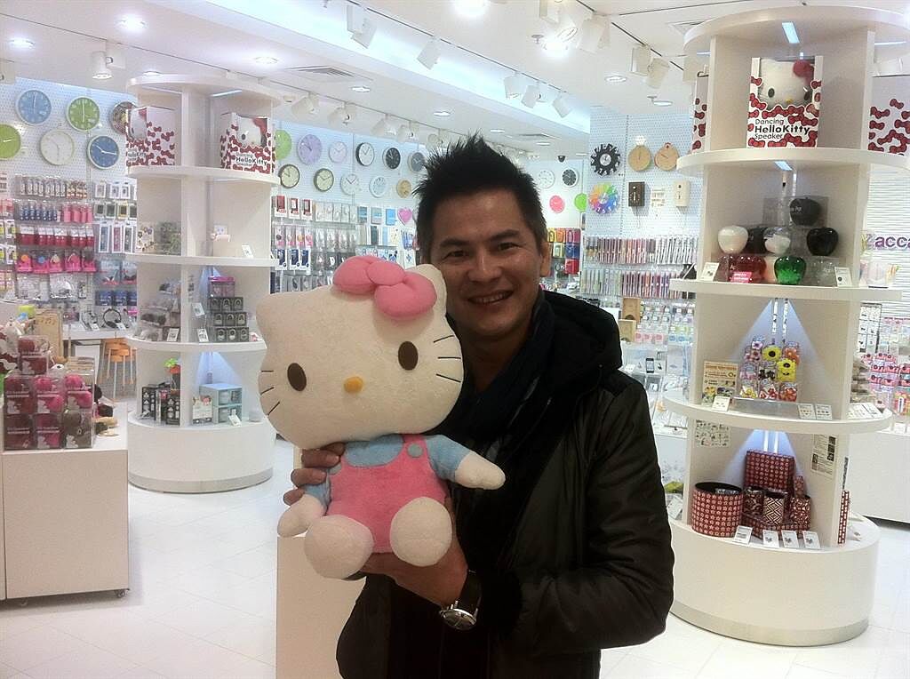 馬國賢是圈內著名的Hello Kitty控。（艾迪昇傳播提供）
