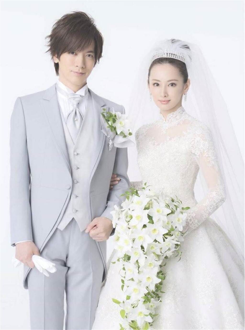 日網友票選北川景子為「最美新娘」第一名。（圖／翻攝自日網）