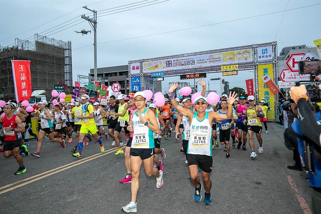 田中馬被稱為全台灣最有人情味的馬拉松。（大會提供）