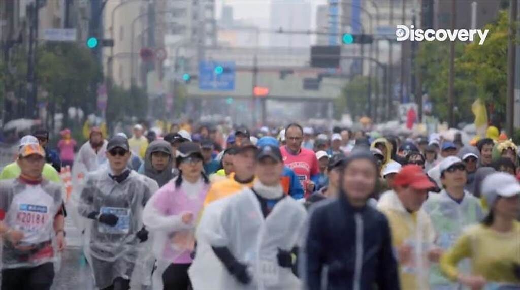 日本以東京馬拉松做為奧運前的測試，升級人臉辨識系統。（Discovery提供）
