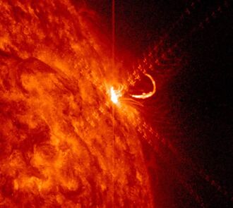「太陽閃焰」爆發 威力如上億顆氫彈 鄭明典PO驚人畫面