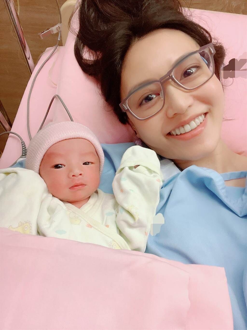 郭惠妮5日生下可愛小兒子，晉身3寶媽。（孕醫生殖中心提供）