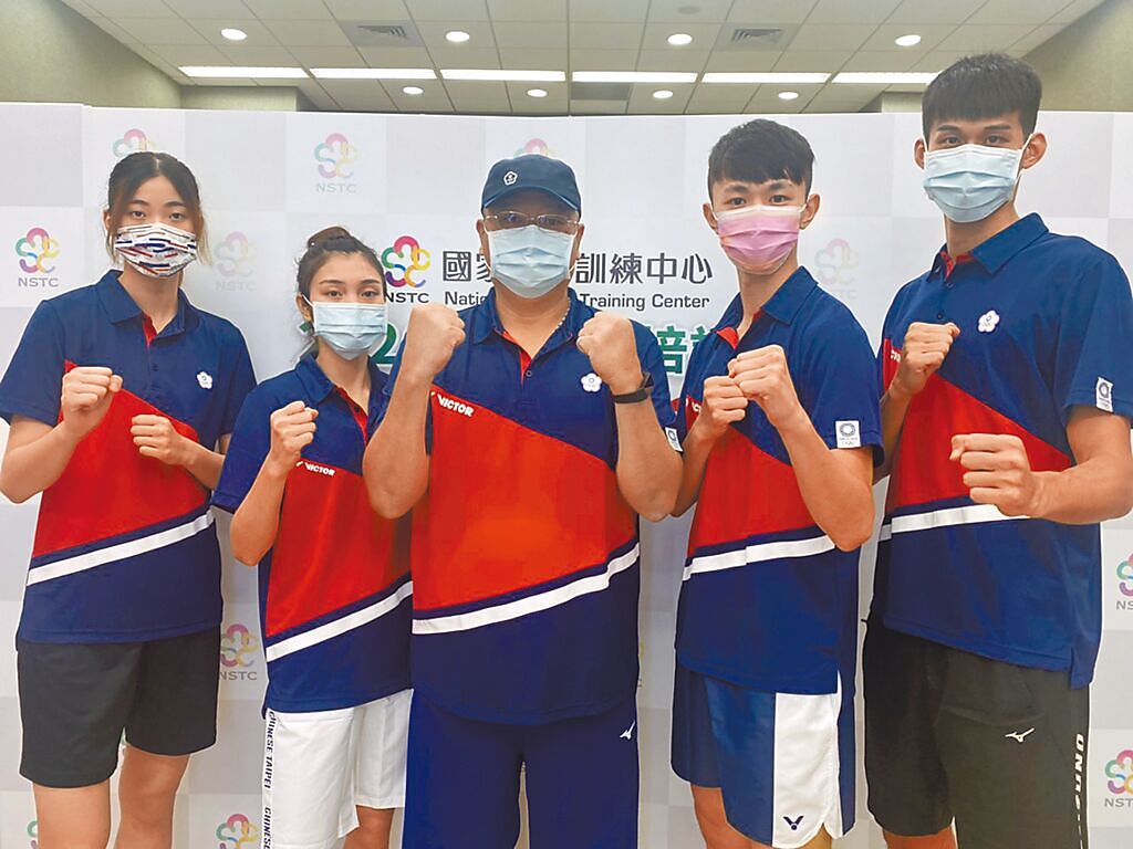 中華跆拳道代表隊摩拳擦掌準備出征東京奧運。（國訓中心提供）