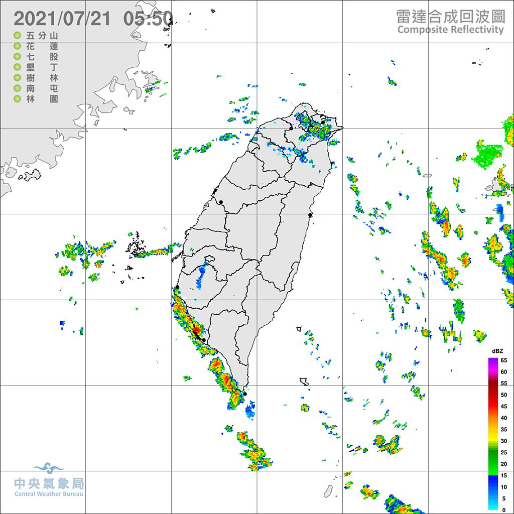 中颱烟花變胖增強 高屏大雨特報 預估下午海警明陸警 觸快訊