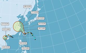 「已故」颱風恐死而復活 超複雜天氣又添變數