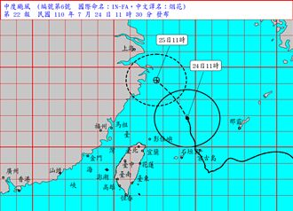 烟花颱風海警解除！氣象局：未來一周中南部仍有局部大雨