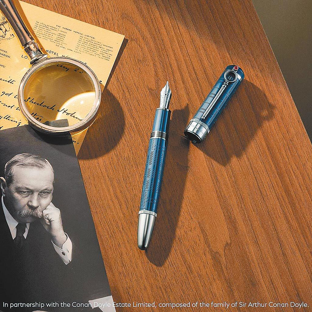 萬寶龍大文豪系列柯南道爾爵士特別版鋼筆，3萬5800元。（Montblanc提供）