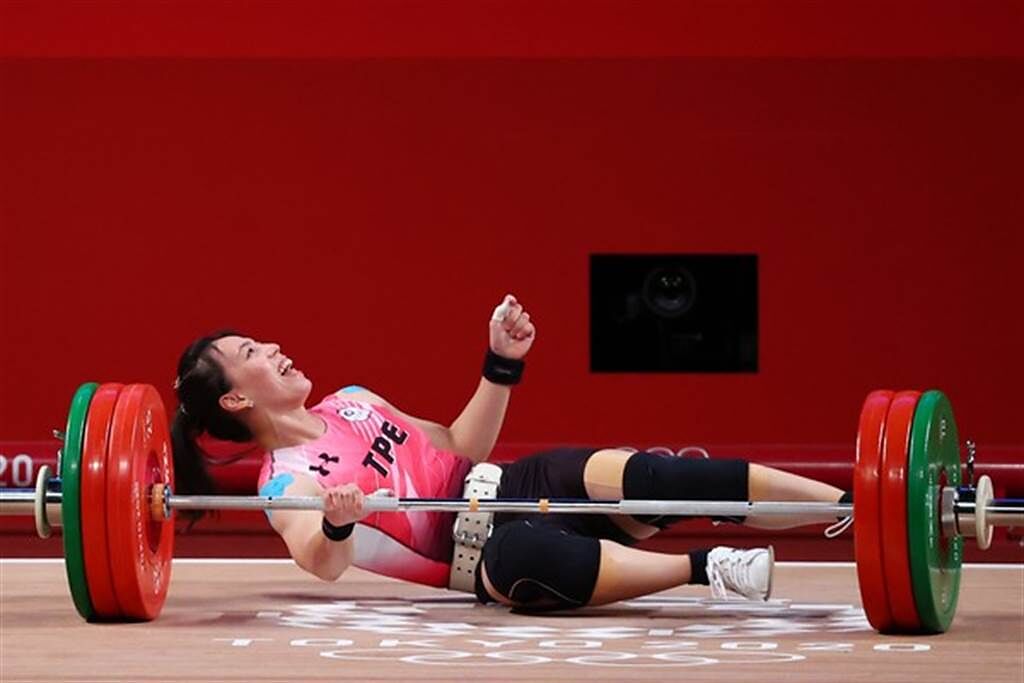 郭婞淳雖沒打破141kg世界紀錄，但已成功一舉奪金牌。（圖／路透）