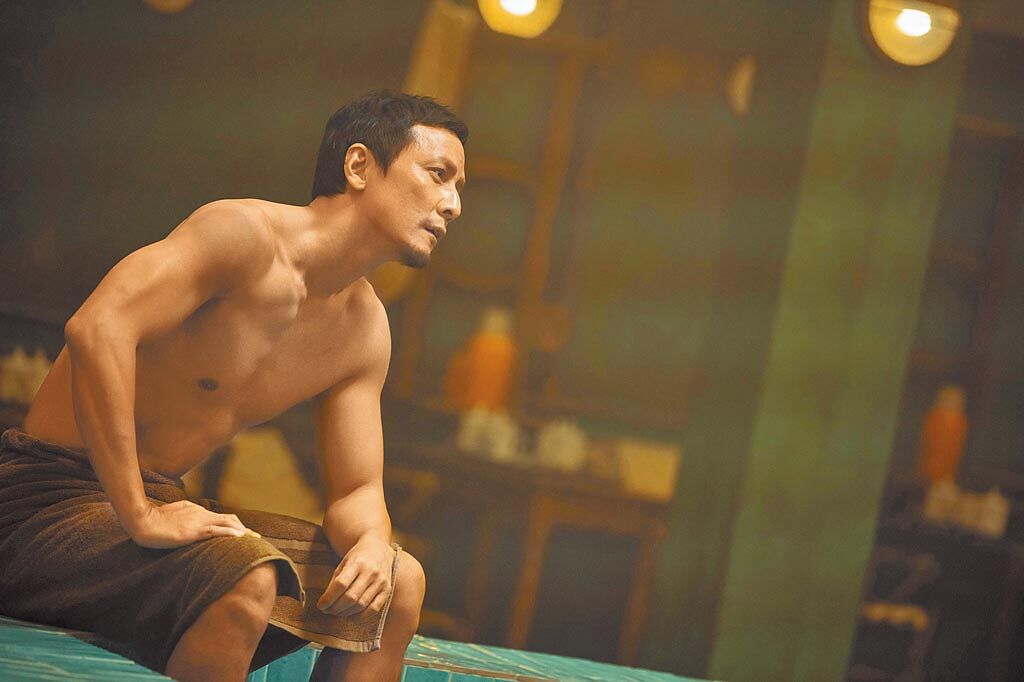 吳彥祖在《除暴》上演赤身肉搏戲碼。（華映提供）