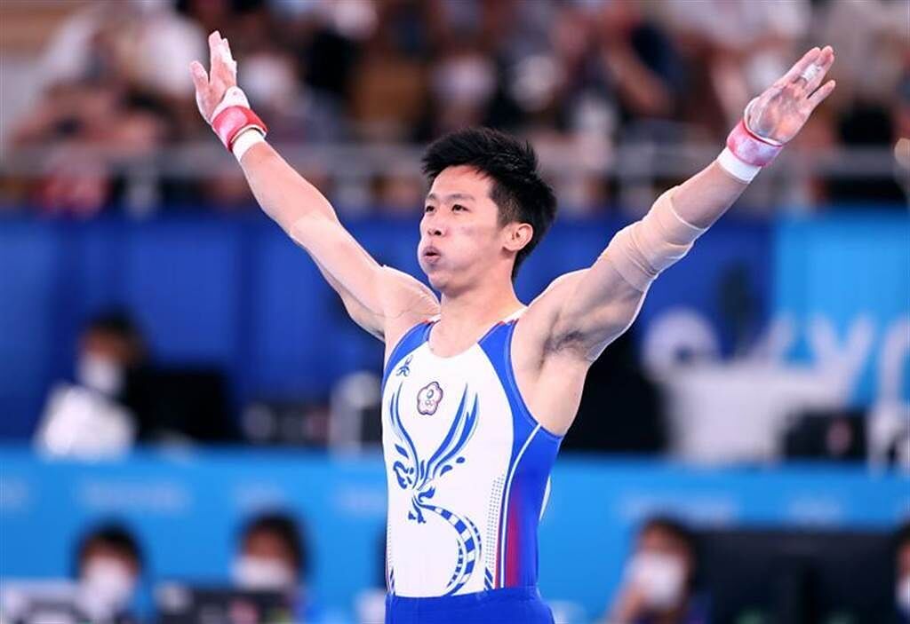 李智凱在東奧男子體操鞍馬決賽拿下銀牌。（路透）