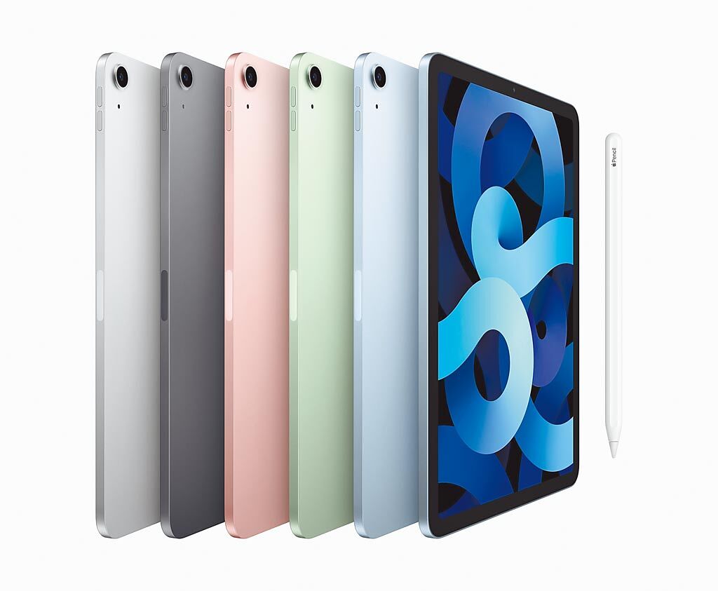 蘋果iPad Air，定價1萬8900元起。（蘋果官方網站）