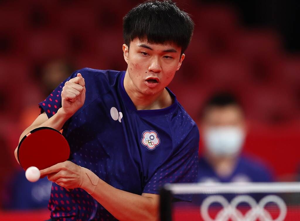 中華隊桌球小將林昀儒在本屆奧運表現優異。（圖／達志）