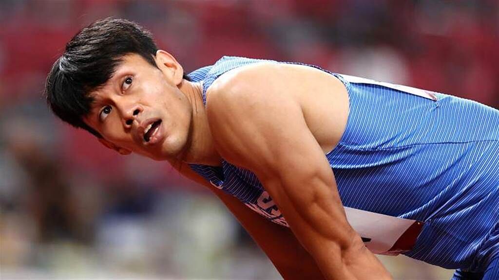 「台灣欄神」陳奎儒在東京奧運男子110公尺跨欄闖進準決賽。（中央社）