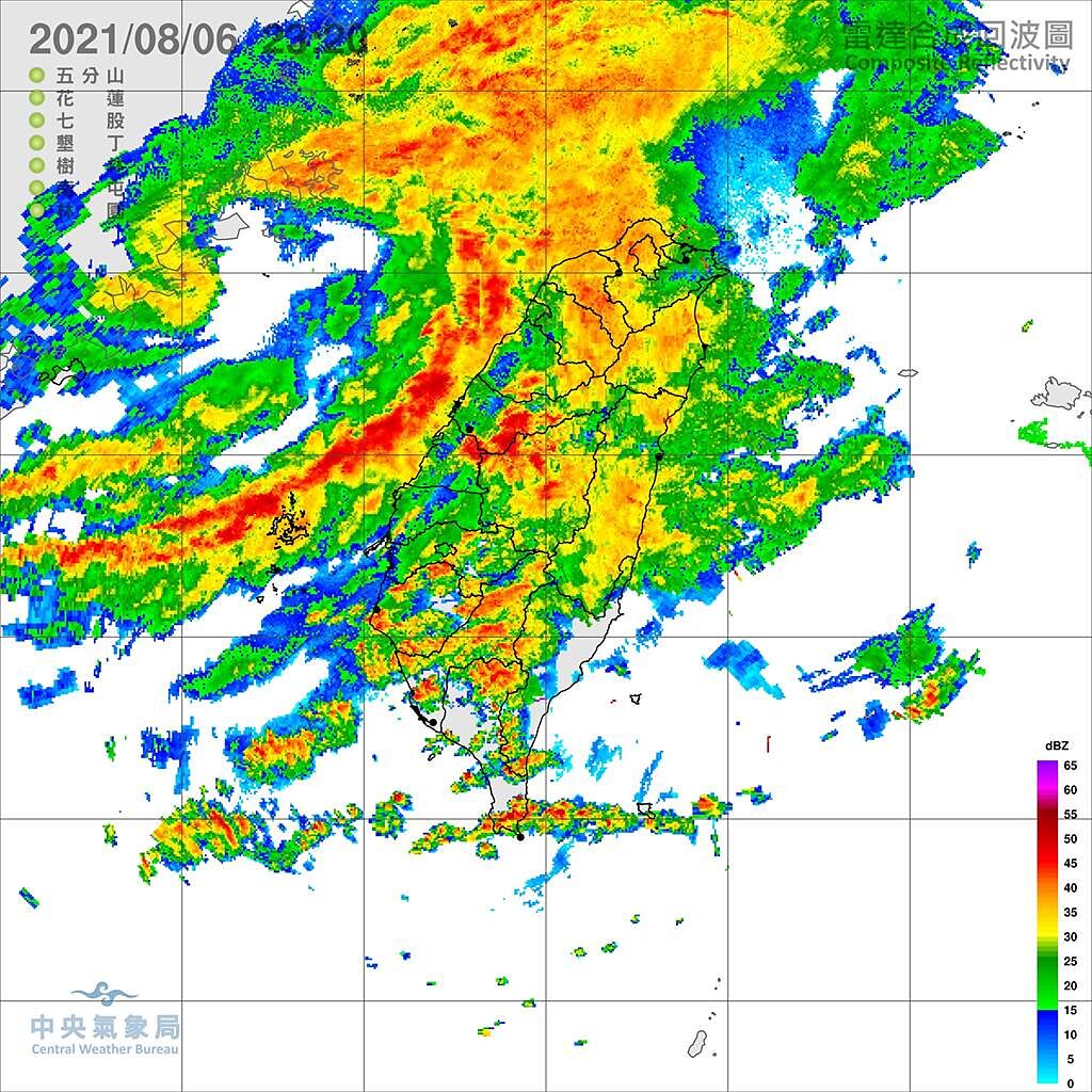 台灣颱風論壇提醒，今天凌晨開始，澎湖、新竹與雲林風雨將會相當猛烈。(圖／中央氣象局)