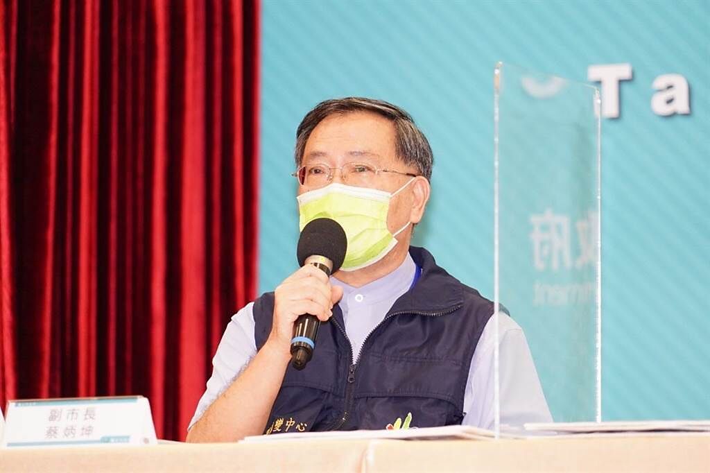 台北市副市長蔡炳坤。（北市府提供）
