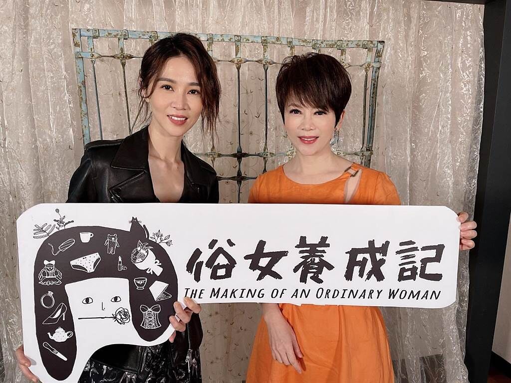 謝盈萱日前接受華視新聞台台長陳雅琳專訪。（華視提供