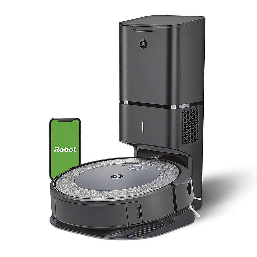 燦坤的iRobot Roomba i3+ 吸塵機器人，會員價3萬2880元，9月30日前至燦坤購買全系列電視，享加購優惠價2萬888元。（燦坤提供）