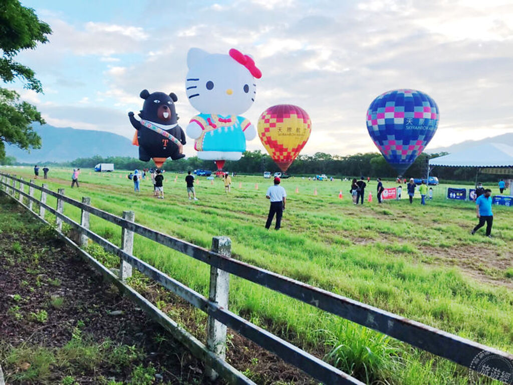 2021年台灣熱氣球嘉年華正式登場  (圖片：臺東縣政府交通及觀光發展處提供 )