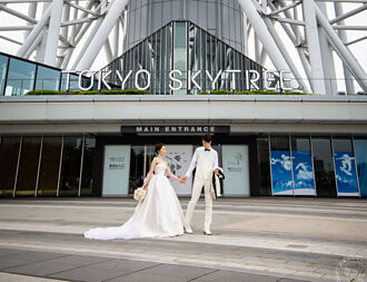 東京晴空塔破例開放婚紗攝影、包場