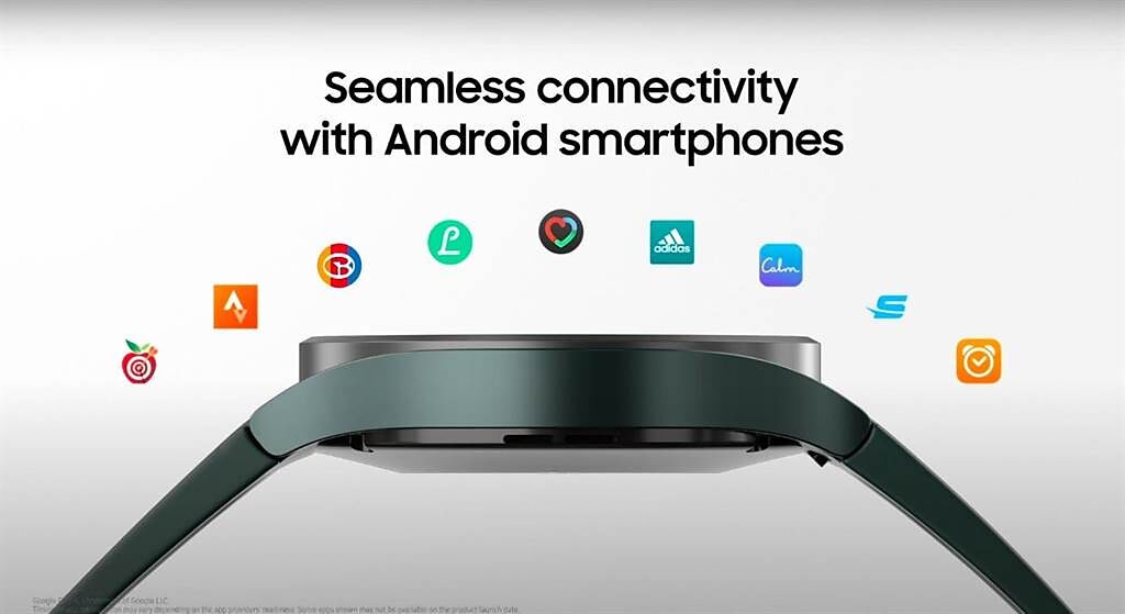 三星全新的Galaxy Watch4 Classic及Galaxy Watch4智慧手表，全新的One UI Watch，讓手機上的功能可與手表同步，還有全新的手勢控制，如揮動、轉動等，去接聽或拒接電話與通知，也能自行設定功能，就連Galaxy Buds也能在手表上作控制。（翻攝直播畫面）