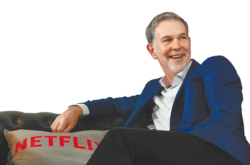Netflix共同創辦人暨執行長海斯汀將Netflix經營得有聲有色。（美聯社）