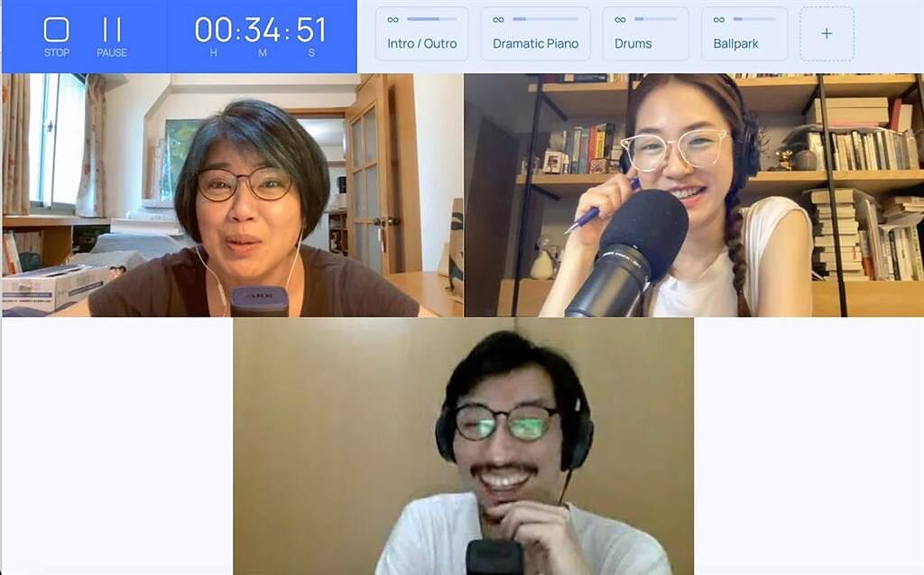 楊千霈Podcast本週訪問《俗女養成記2》導演嚴藝文、陳竹昇。（經紀人提供）