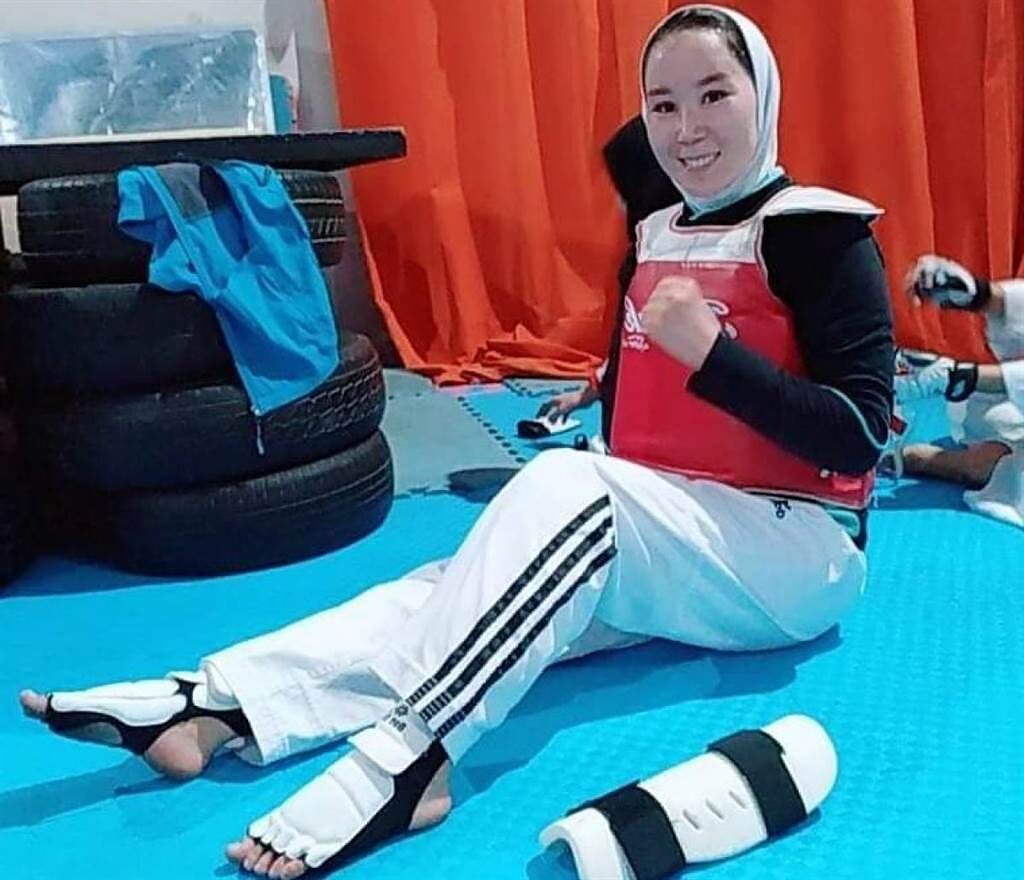 胡達迪是阿富汗史上第一位代表國家登上帕運舞台的女性，可惜因為國內動盪無法出國參賽。（取自阿富汗帕運委員會官網）