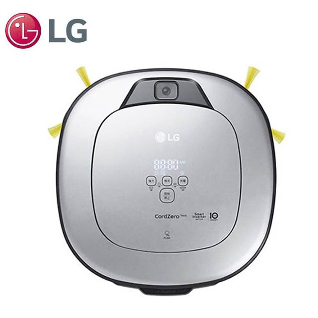 神腦國際的LG CordZero Wi-Fi三眼溼拖清潔機器人 VR6698TWAR。（神腦國際提供）