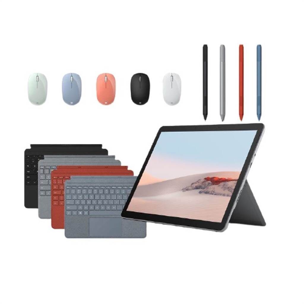 蝦皮購物推出Microsoft微軟 Surface Go 2 8GB／128G超值組合。（蝦皮購物提供）