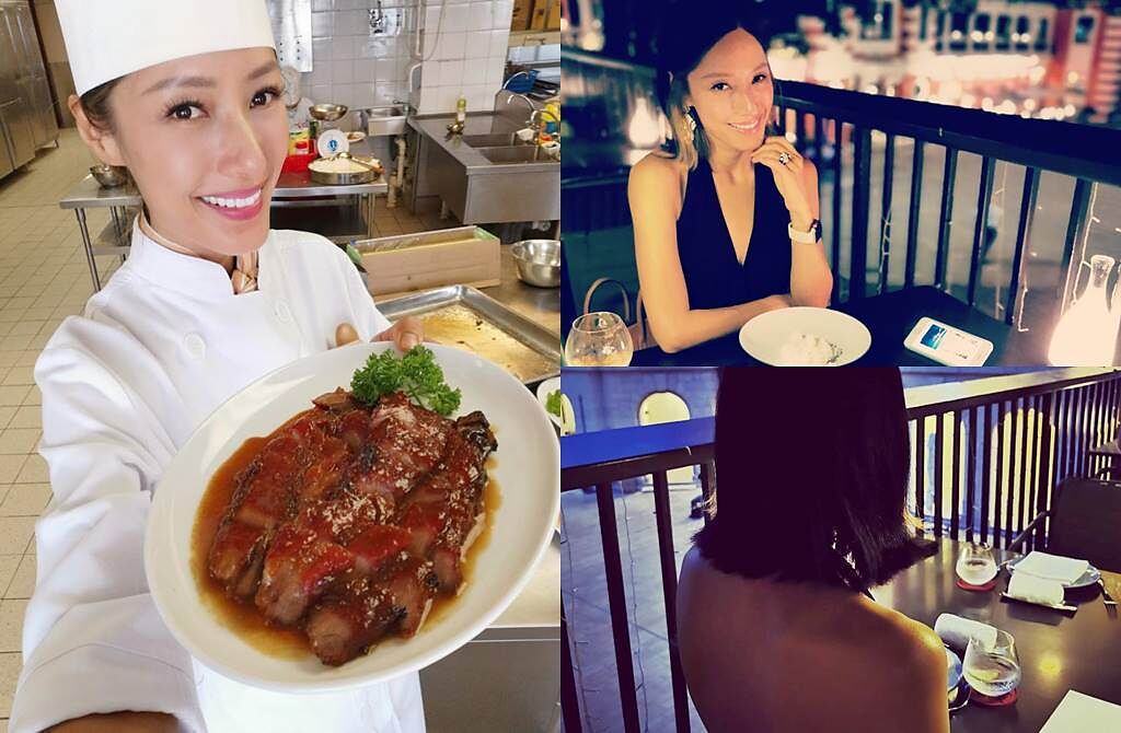 蔣怡從名模轉變成藍帶廚娘，44歲看不出年紀。(圖／翻攝自蔣怡臉書)