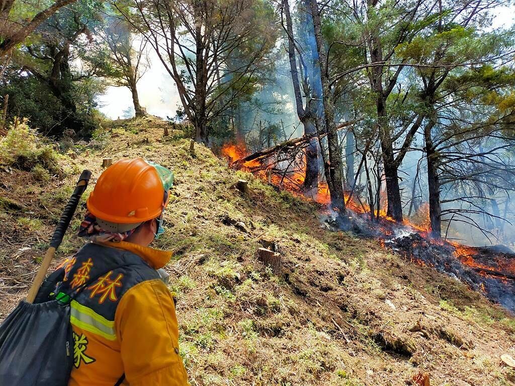 林務局向NCC前專委等5人求償2.2億，創史上森林大火求償最高。（取自林務局臉書）