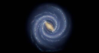 天文學家在銀河系的一個旋臂上發現了長達3000光年的突出物