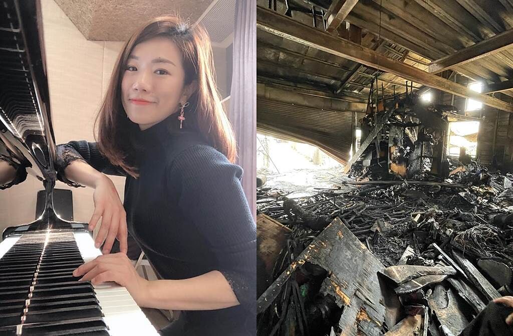 鋼琴網紅江老師昨自曝老家遇到火災。（圖／翻攝自我是江老師臉書）